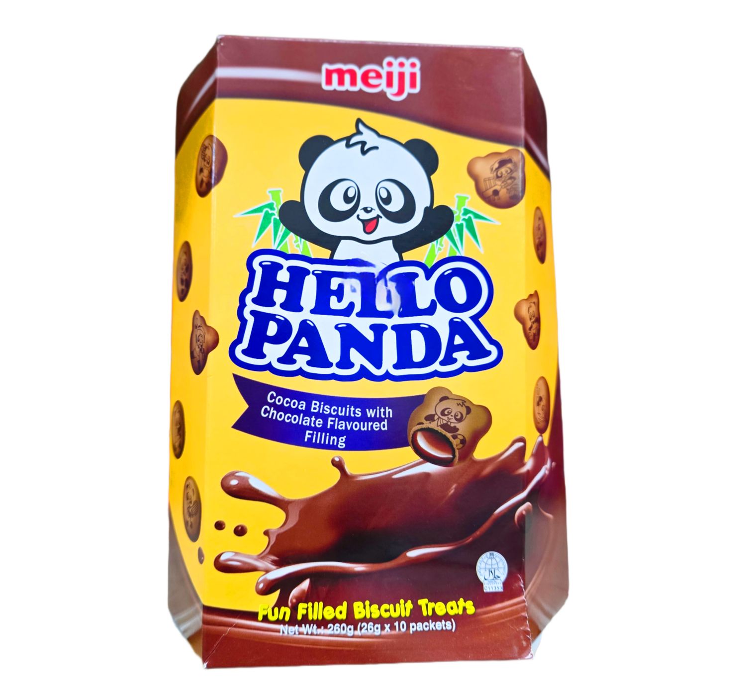 Meiji Hello Panda Cocoa Biscuit 260g