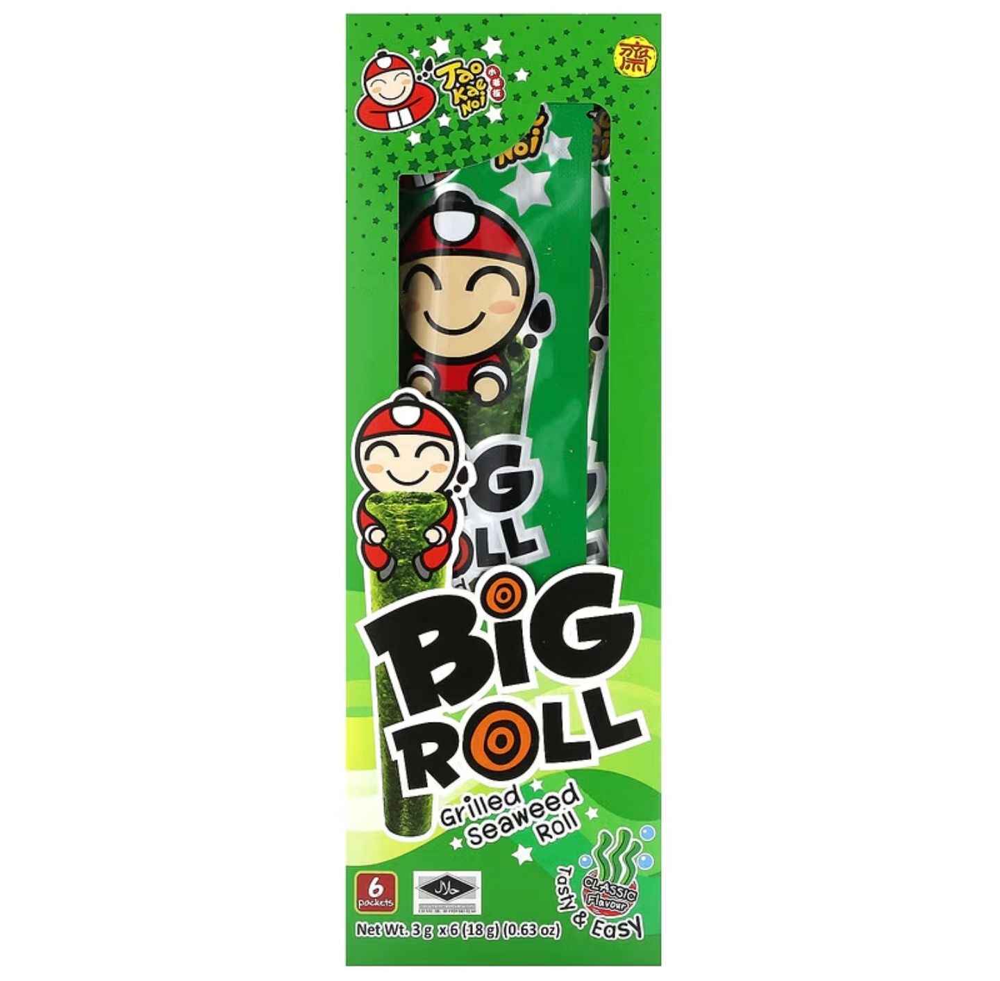 Tao Kae Noi Classic Flavour Big Roll Grilled 18g