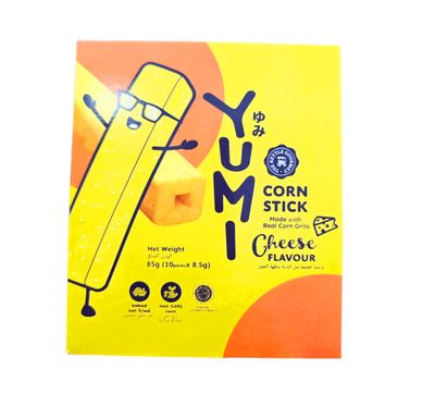 Yumi Corn Stick BBQ Cheese Flavour 85g