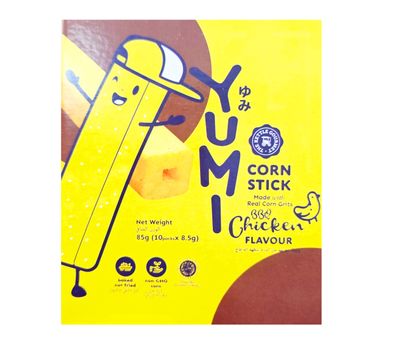 Yumi Corn Stick BBQ Chicken Flavour 85g