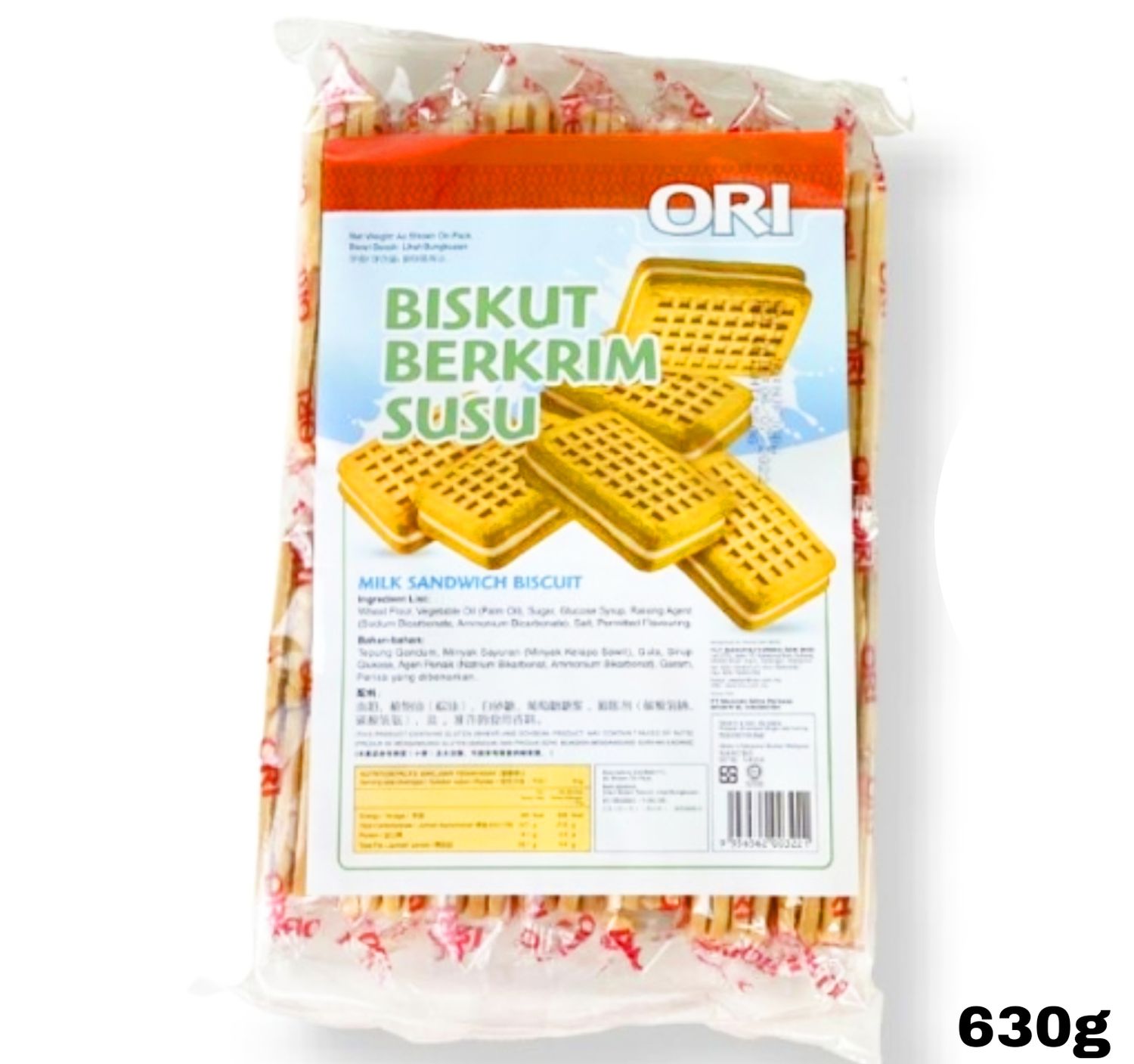 Ori Biscuit Milk Flavour 630g
