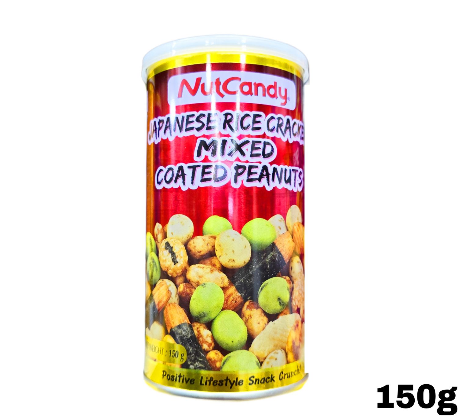 Nut Candy Japanese Rice Cracker Mixed Coated Peanuts 150g