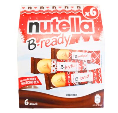 Nutella B-Ready 22g 6pcs Inside