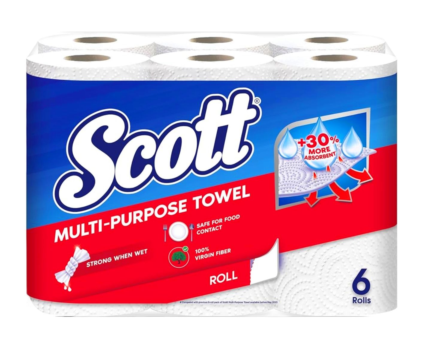 Scott Multi Purpose Kitchen Towels 6 Roll