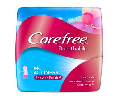 CareFree Breathable Shower Fresh 40 Liners
