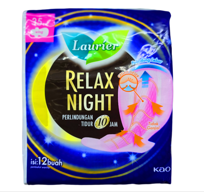 Laurier Relax Night Pad 35cm x 12pcs