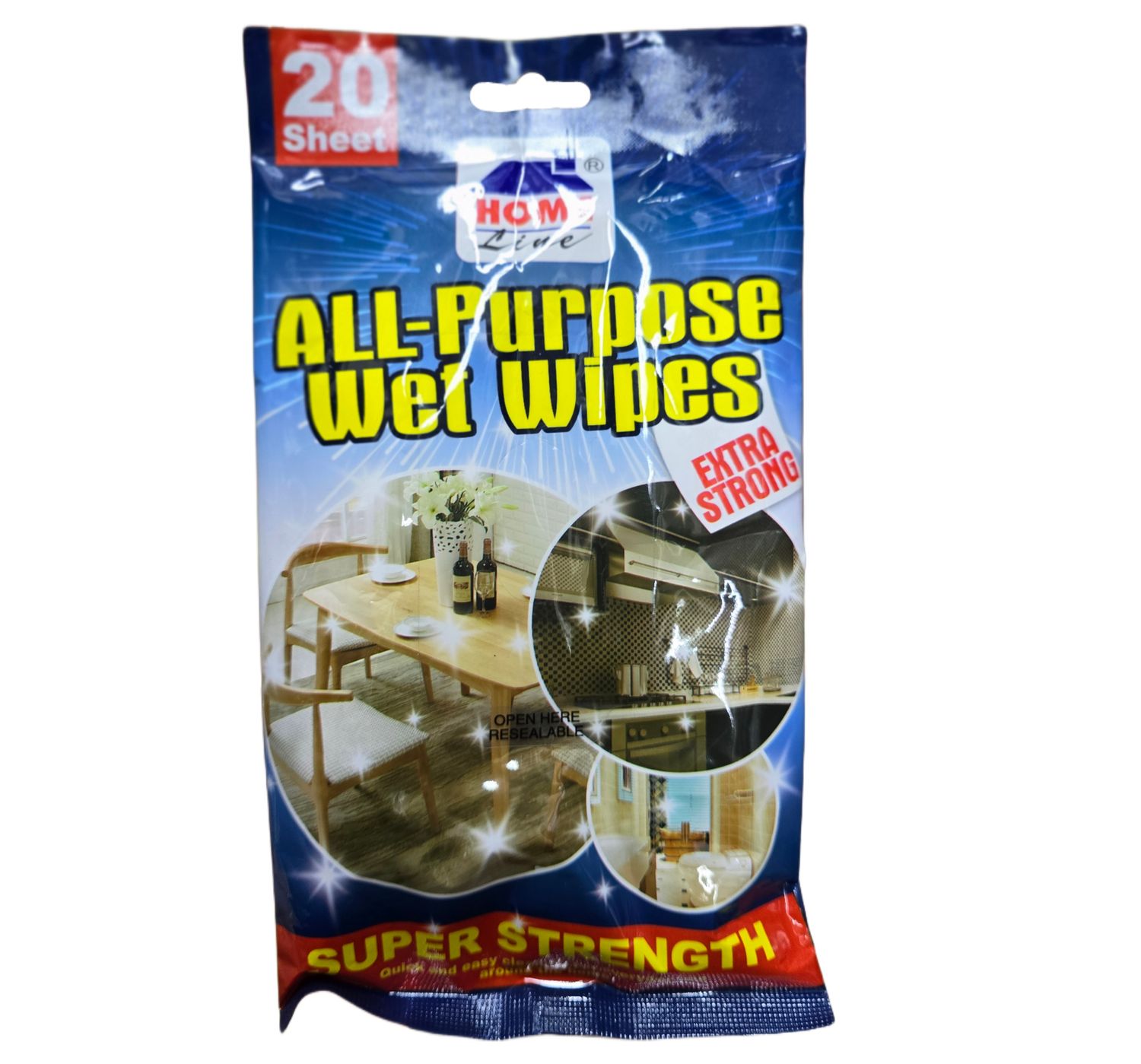 Homeline all Wet Wipes 20 Sheet