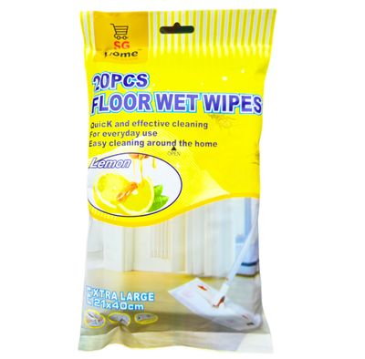 SG Home Floor Wet Wipes 20pcs