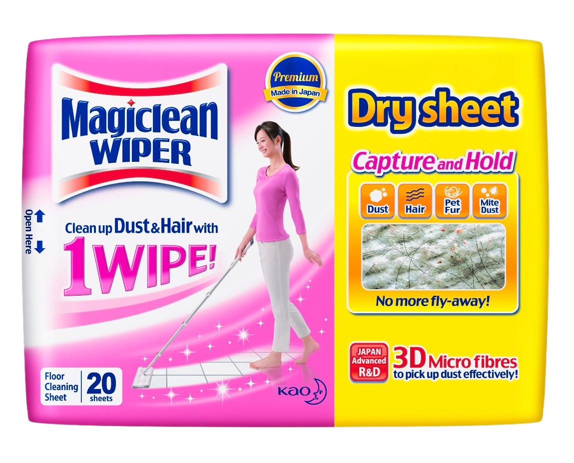 Magiclean Wiper 1 Wipe 20 Dry Sheet