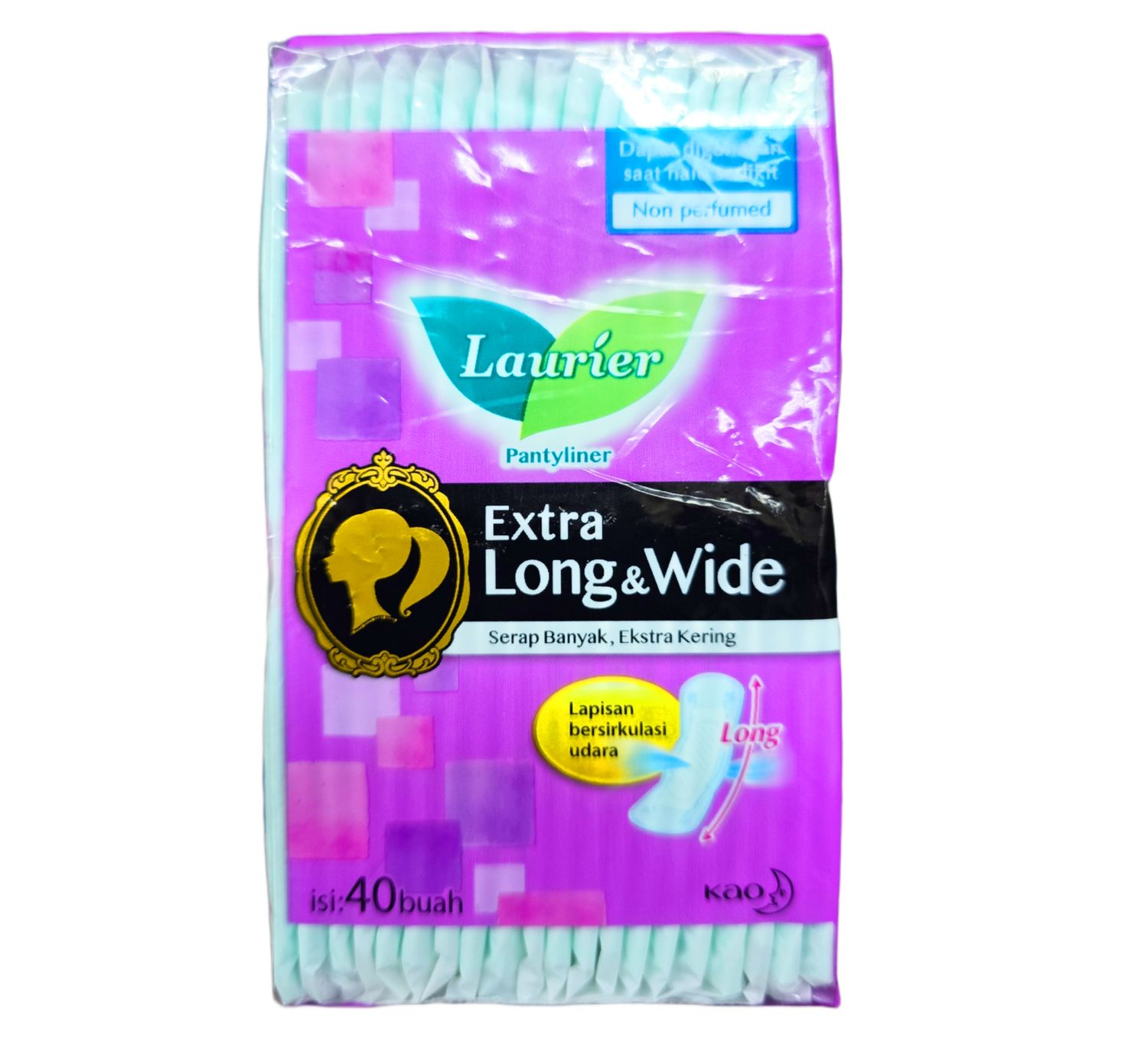Laurier Extra Long &amp; Wide 40pcs