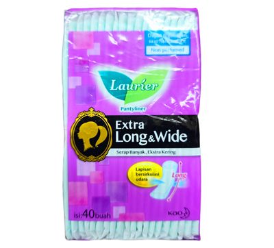Laurier Extra Long &amp; Wide 40pcs