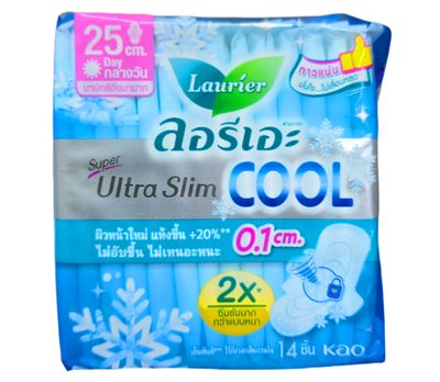 Laurier Super Ultra Slim 2x 25cm x 14pcs