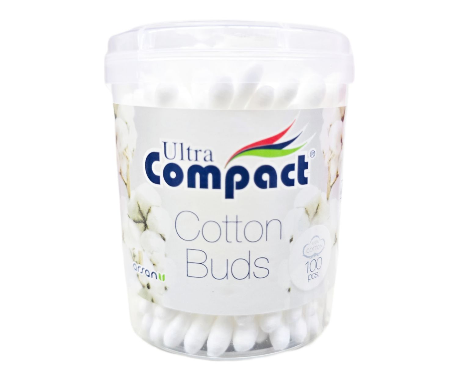 Ultra Compact Cotton Buds 100pcs
