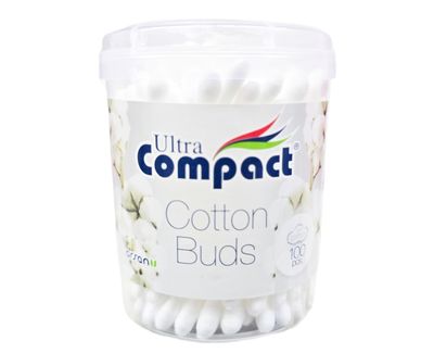 Ultra Compact Cotton Buds 100pcs