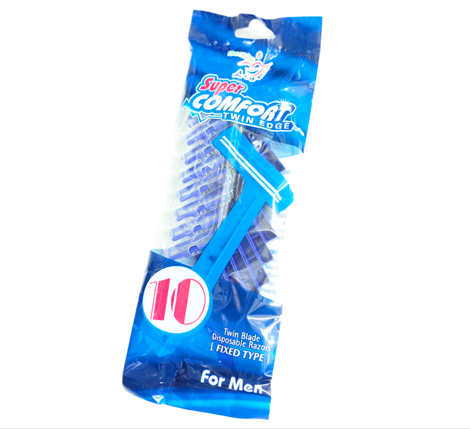 Beauty Line Super Comfort Twin Edge For Men 10s