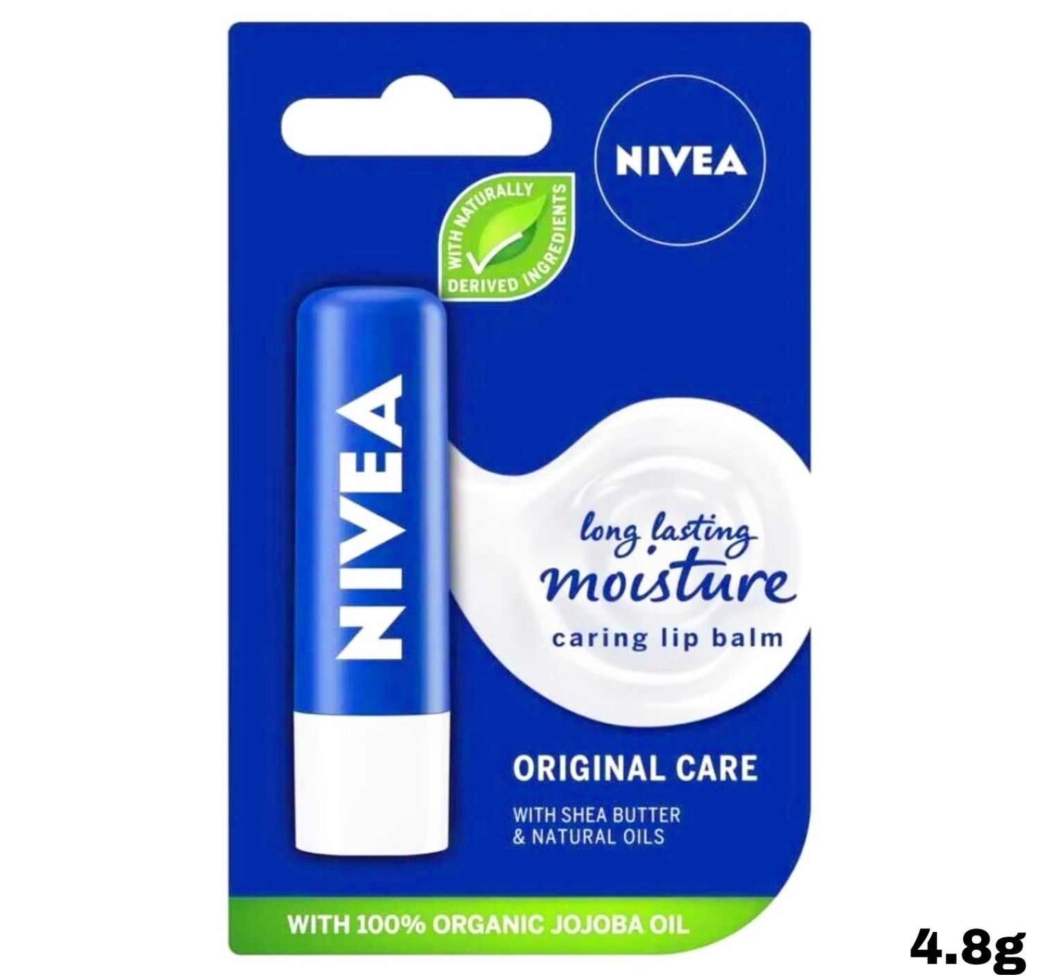 NIVEA Lip Balm Original Care 4.8g