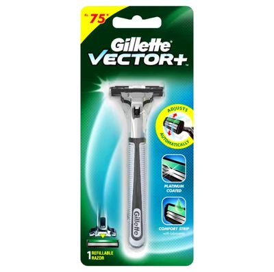 Gillette Vector Plus Manual Shaving Razor