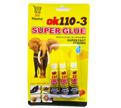 SG Home oK 110-3 Super glue Super fast Strong