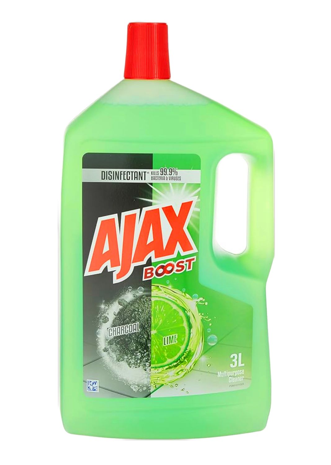 Ajax Boost Charcoal Lime Disinfectant 3L