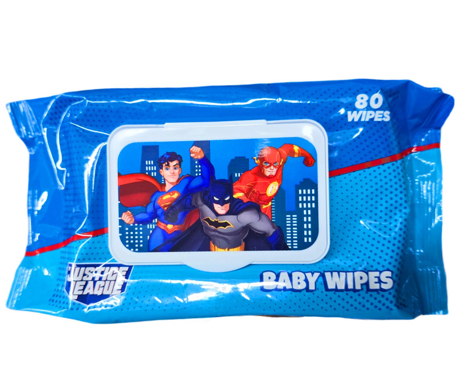 Justice League Baby Wipe ( 1 x 80 Wipes )