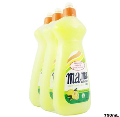 Mama Lemon Dishwashing 750mL x 3pcs