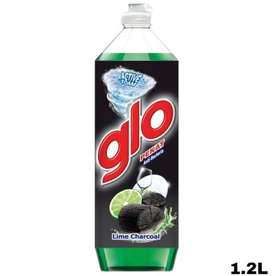 Glo Pekat Lime Charcoal Dishwashing Liquid 1.2L