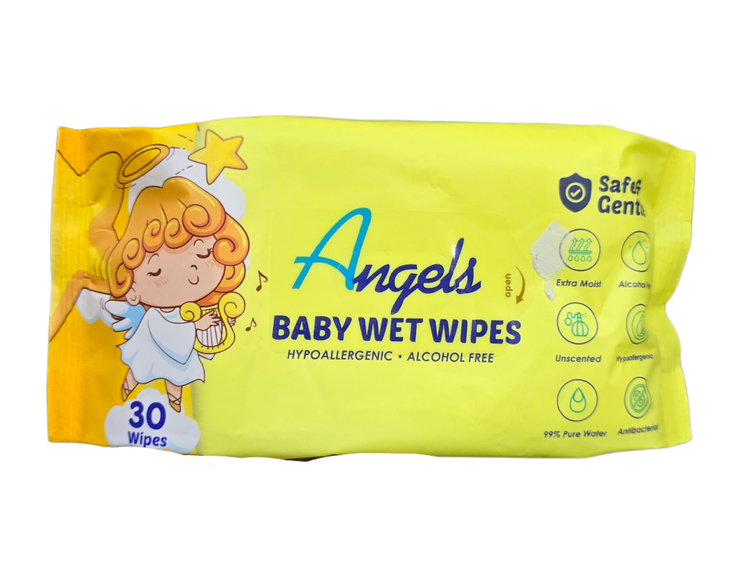 Angel&#39;s Baby Wet Wipes 30Wipes