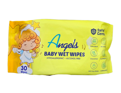 Angel&#39;s Baby Wet Wipes 30Wipes