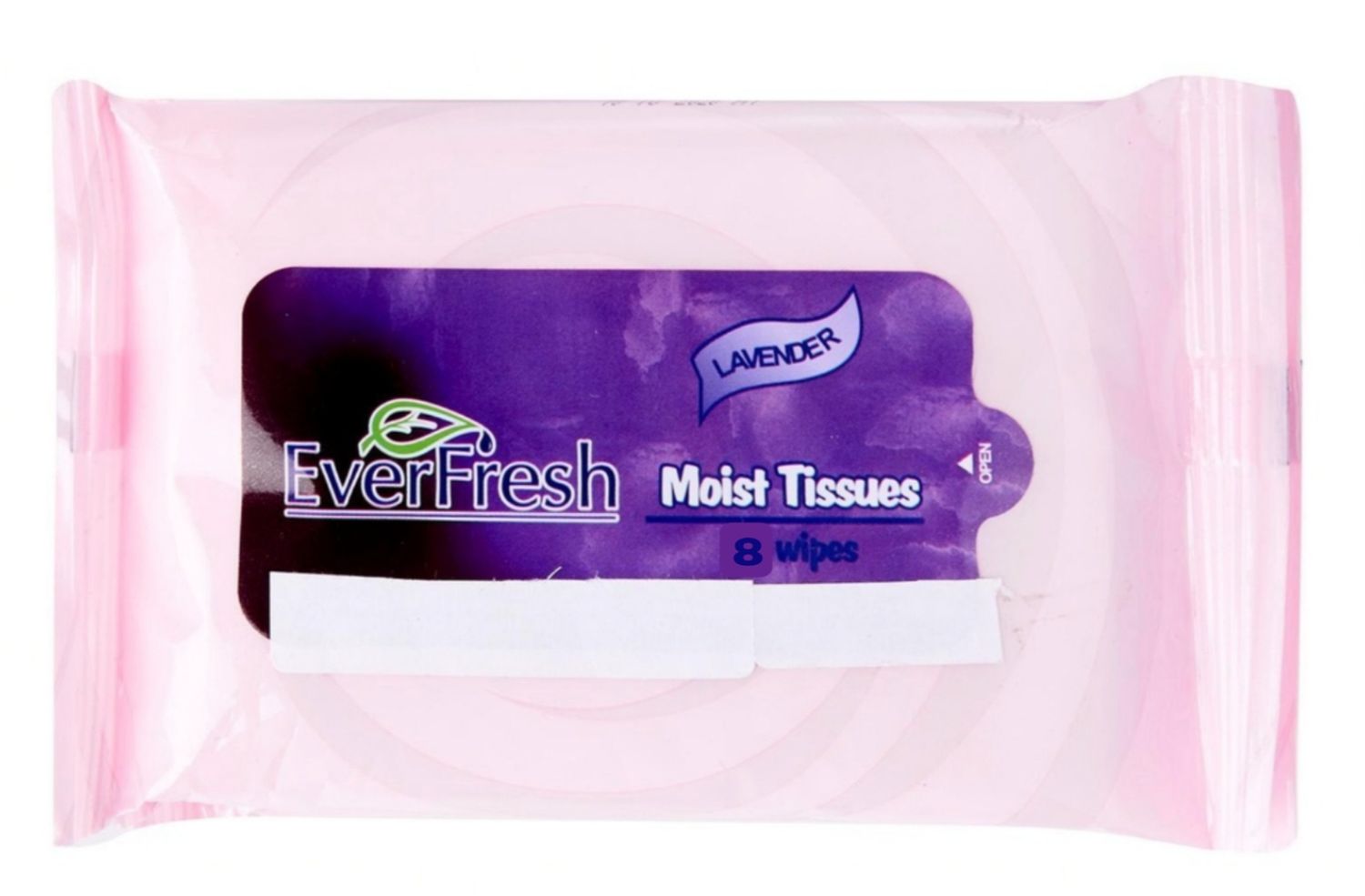 Everfresh Lavender Wet Tissue 8 Wipes X 2pack