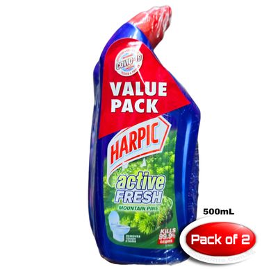 Harpic Active Cleaning Gel Mountain Pine 500ml