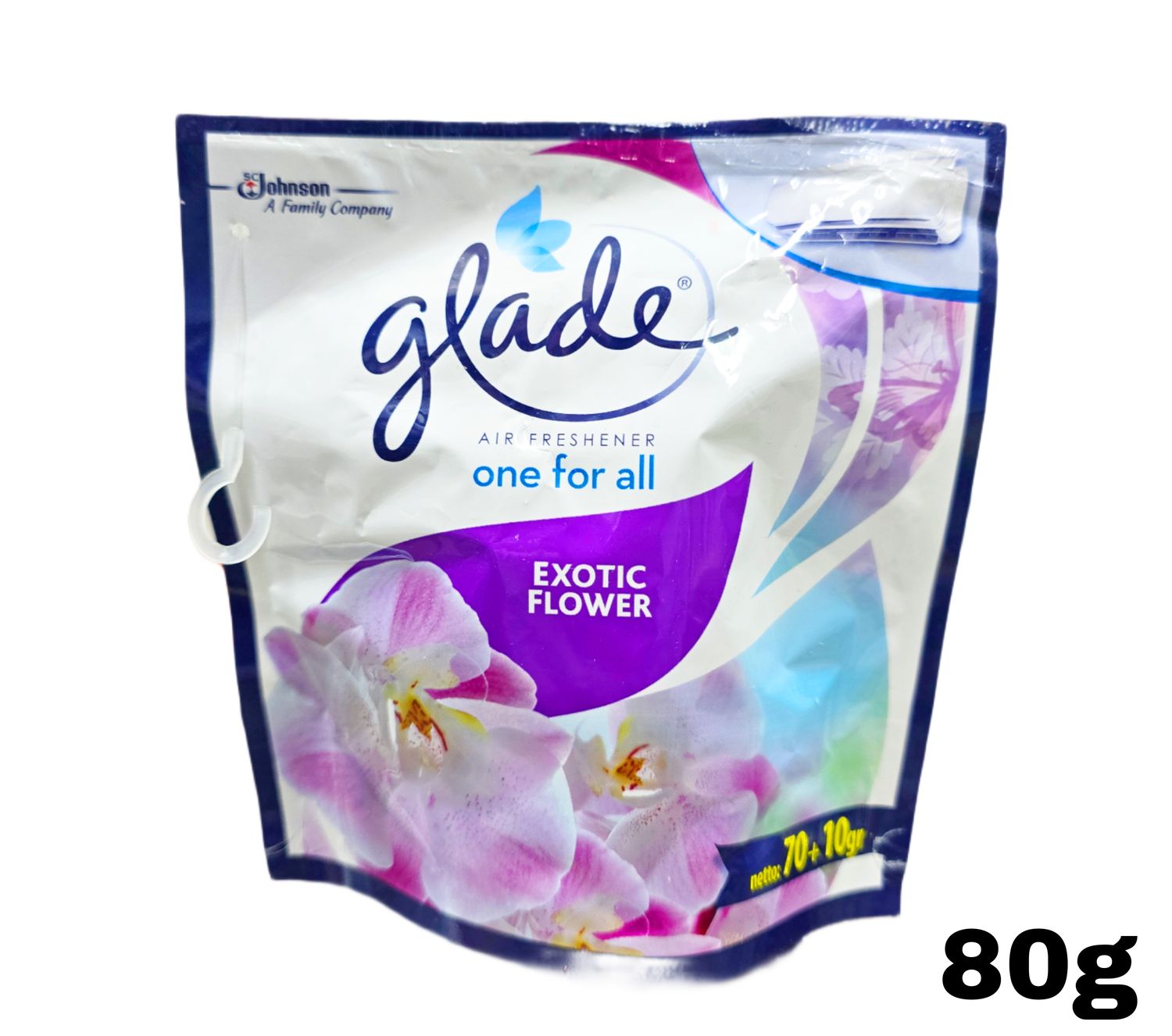 Glade Air freshener Exotic Flower 70g + 10g