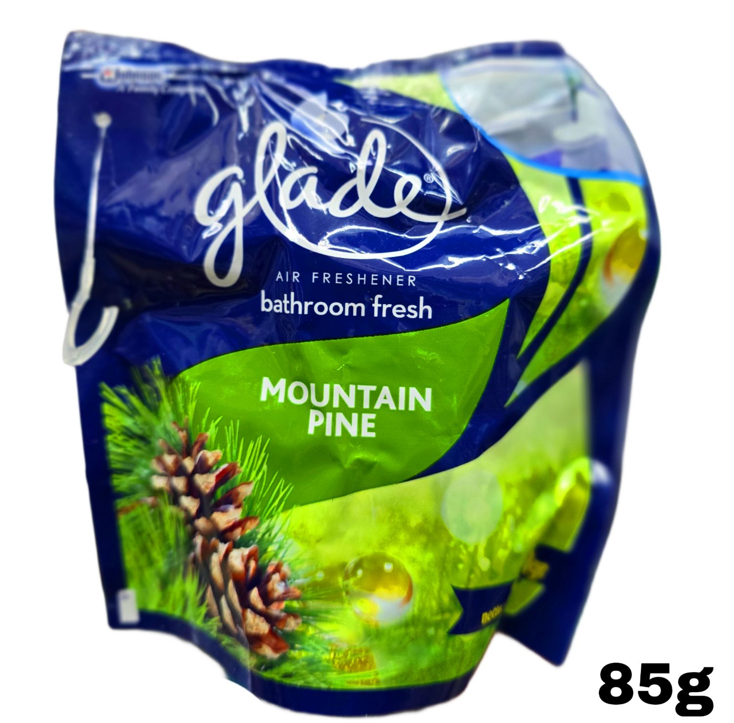GLADE AIR FRESHENER bathroom fresh MOUNTAIN PINE 85g