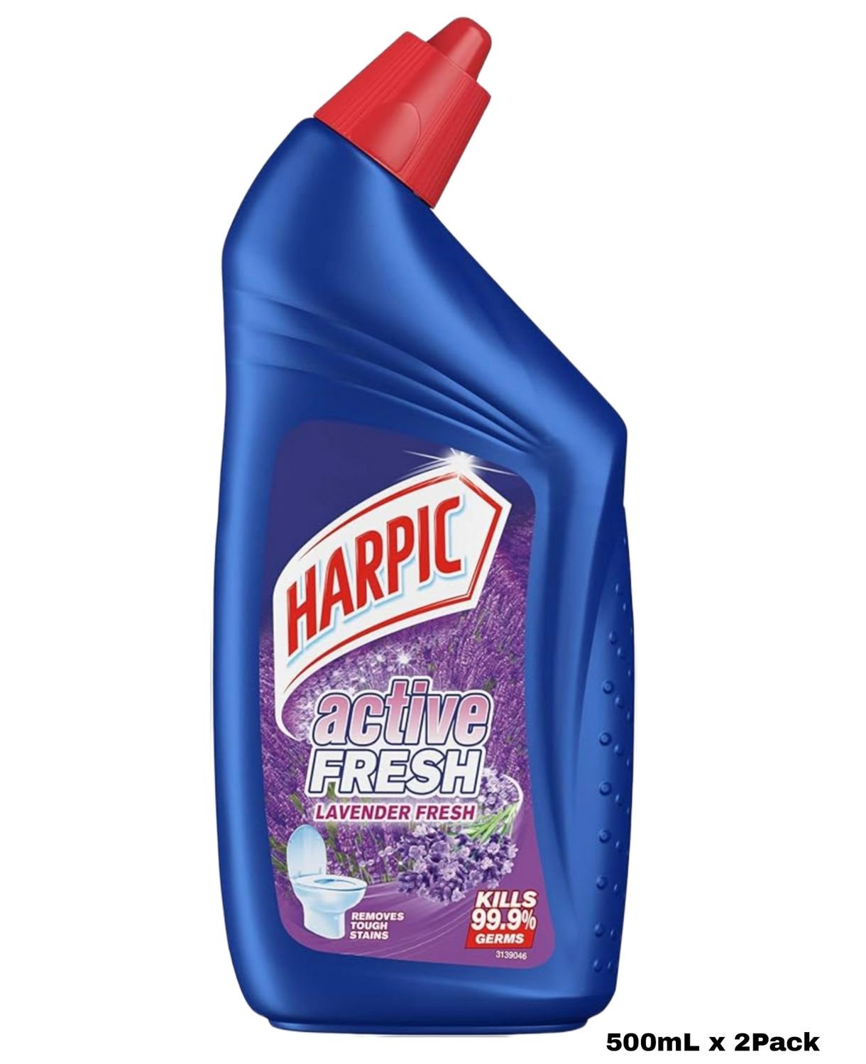 Harpic Active Fresh Lavender Fresh - 500ml x 2Pack