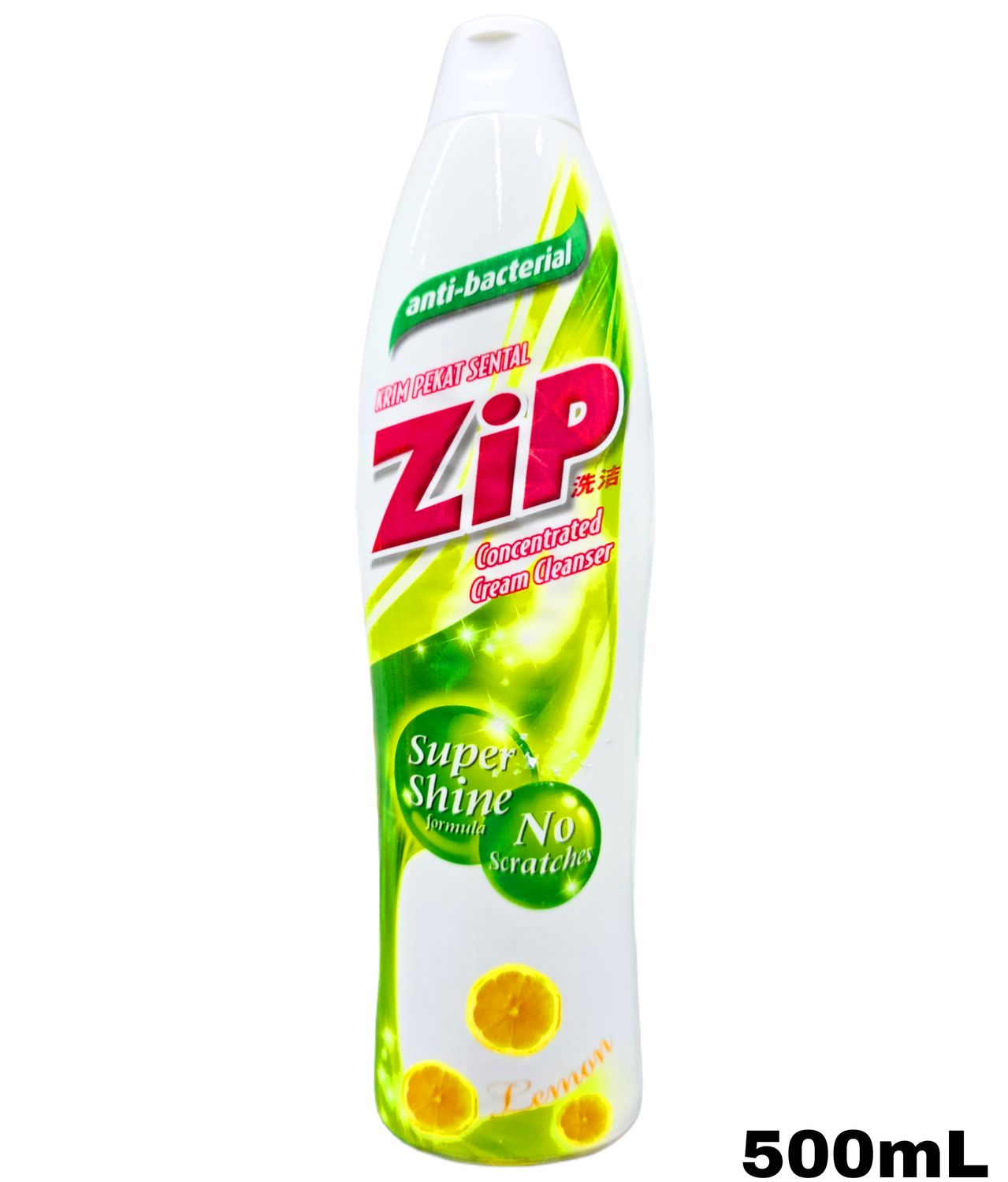 Zip Antibacterial Concentrated Cream - Lemon 500mL