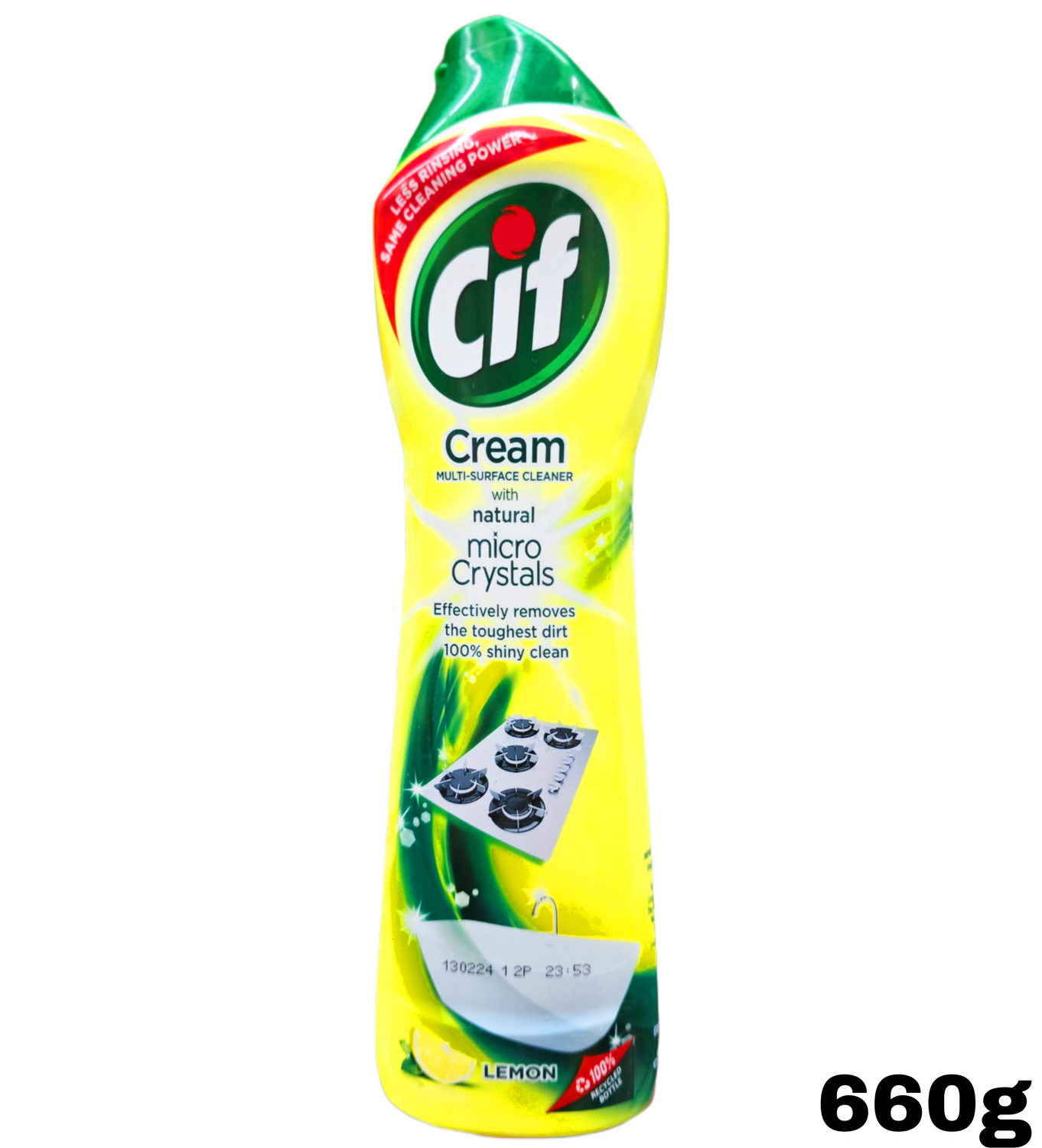 Cif Cream Surface Cleanser - Lemon 660g