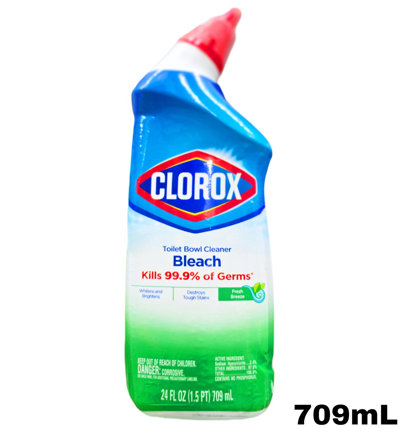 Clorox Toilet Bowl Cleaner Bleach 709ml