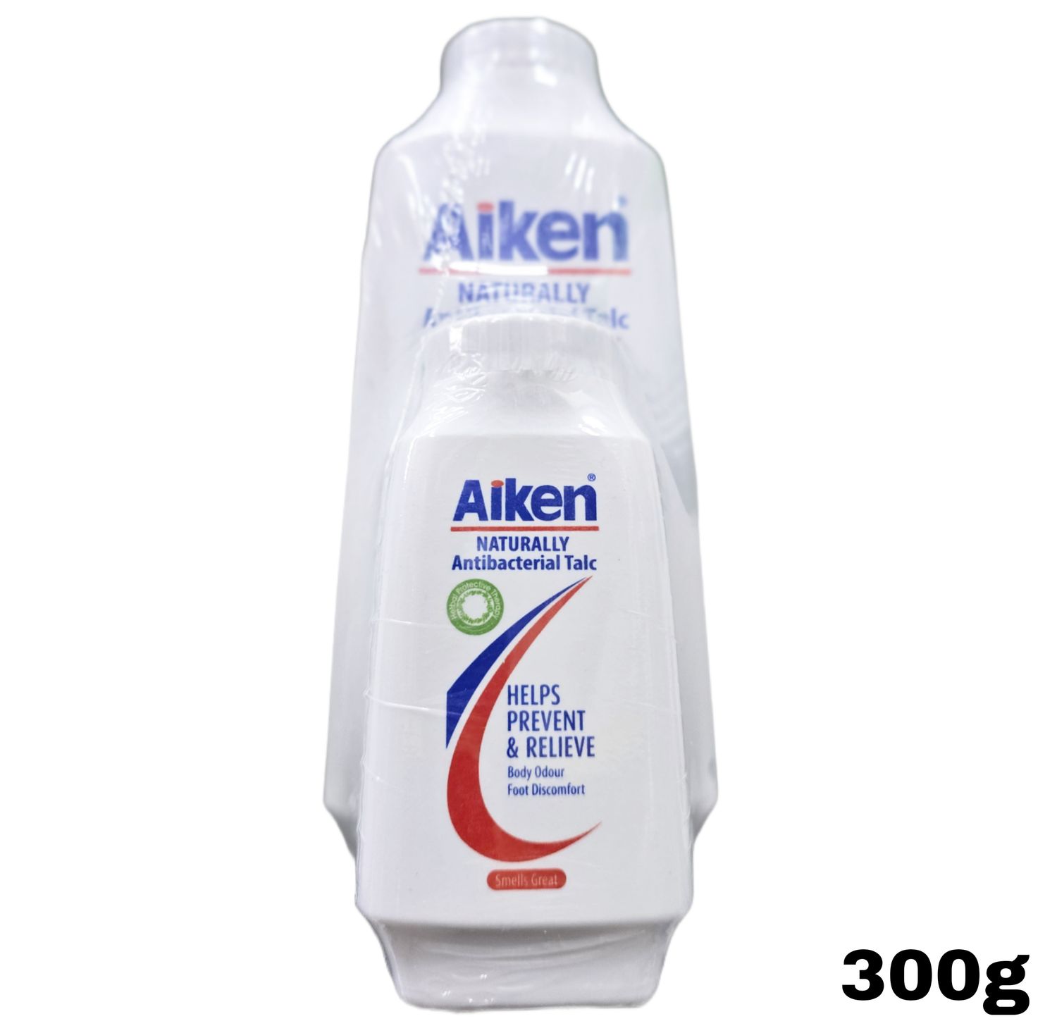 AIKEN Antibacterial Talc Bundle ( 300g + 75g )