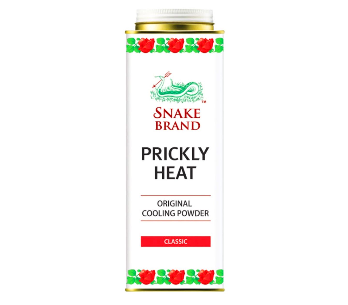 SNAKE BRAND PRICKLY HEAT ORIGINAL COOLING POWDER - CLASSIC 280g
