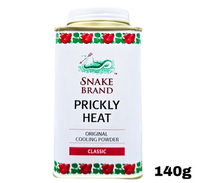 Snake Brand Prickly Heat Original Cooling Powder - Classic 140g