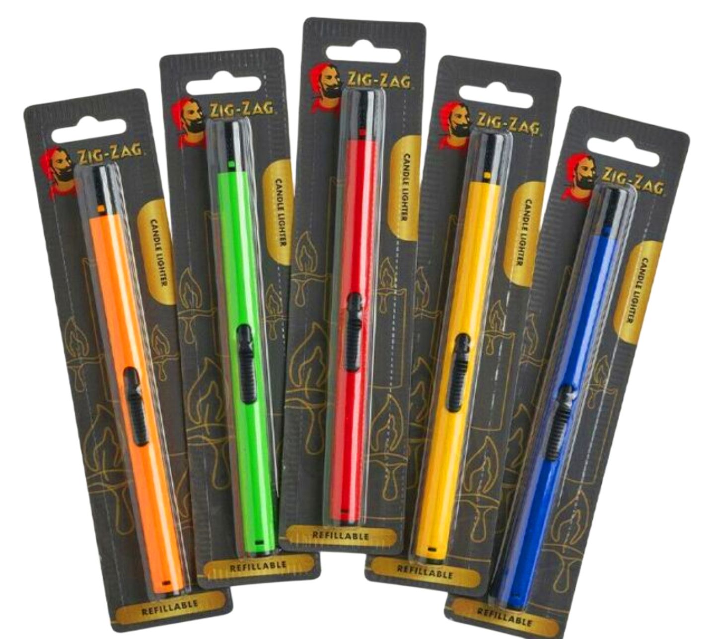 ZIC ZAG Candle Lighter Refillable Choose Your Own Color