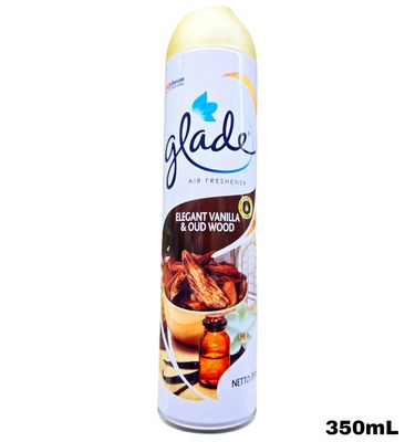 Glade Air Freshener - Elegant Vanilla &amp; Oud wood 350mL