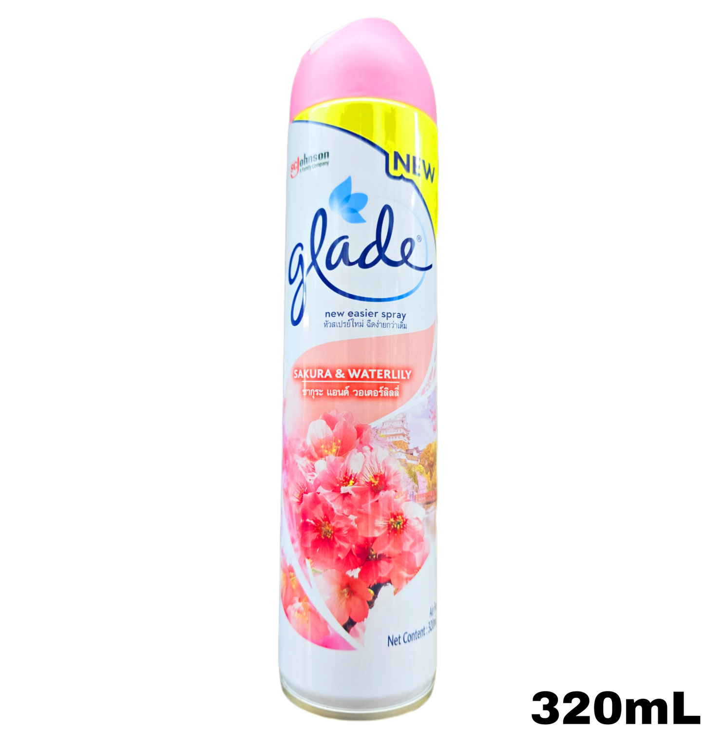 Glade Aerosol Spray - Sakura &amp; Waterlily 320mL