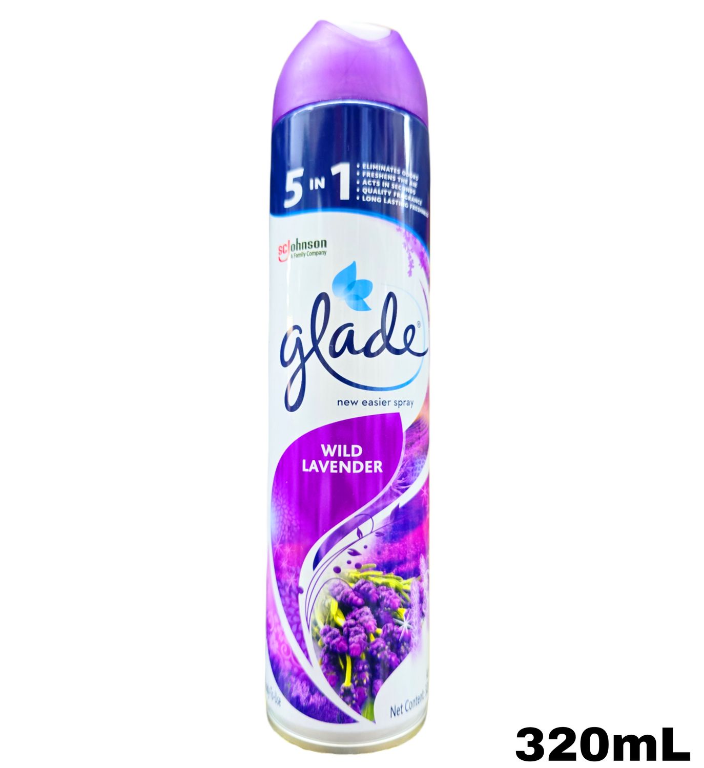Glade Aerosol Spray - Wild Lavender 320mL