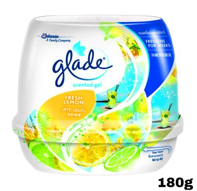 Glade Scented Gel - Fresh Lemon 180g