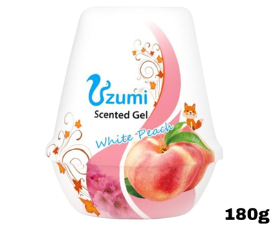 Uzumi Scented Gel Air Freshener - White Peach 180g