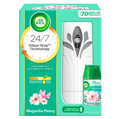 Air Wick Freshmatic Auto Spray Set - Magnolia Peony