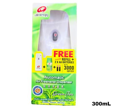 Automatic Air Freshener Dispenser - Green tea 300mL