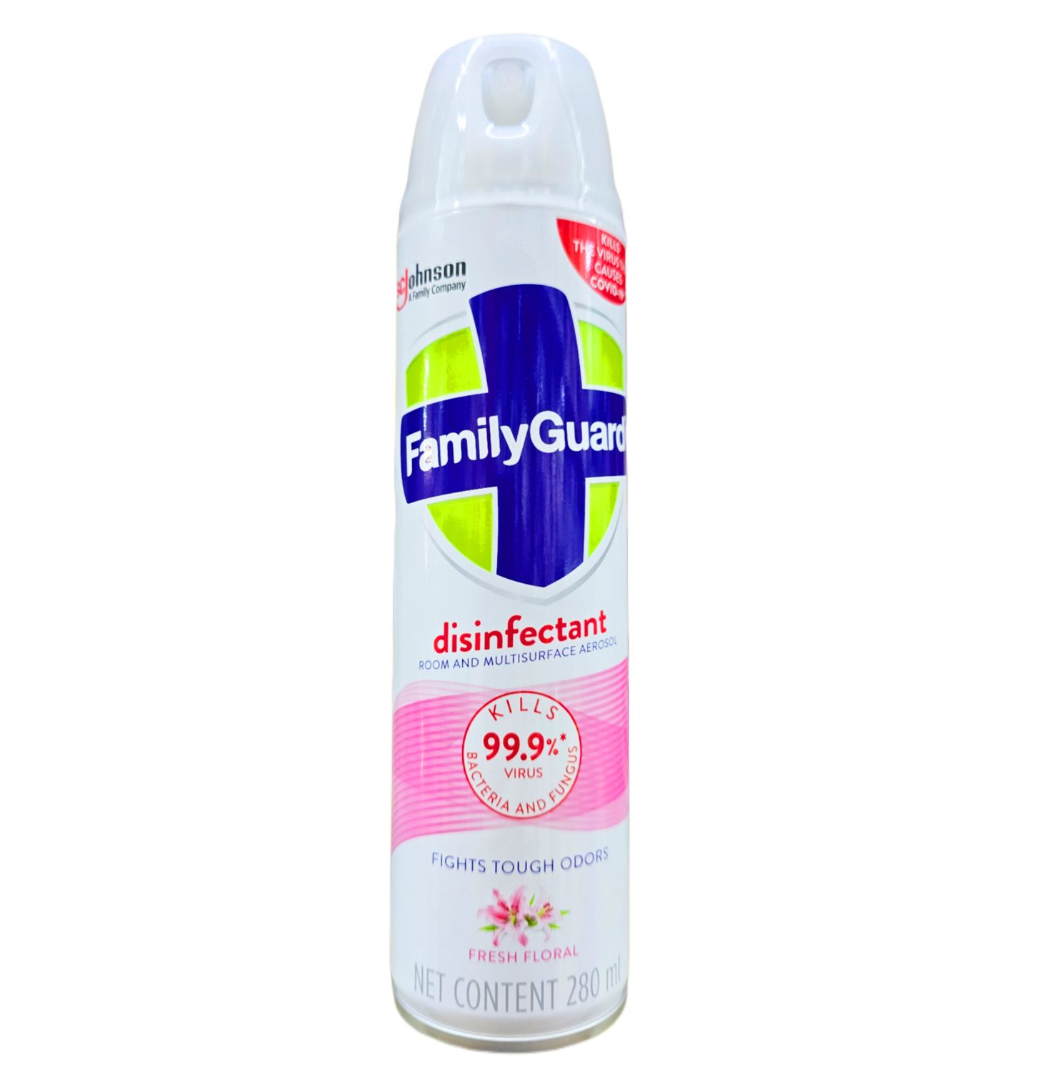 FAMILY GUARD DISINFECTANT SPRAY - FRESH FLORAL 280ML