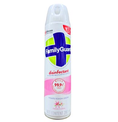FAMILY GUARD DISINFECTANT SPRAY - FRESH FLORAL 280ML