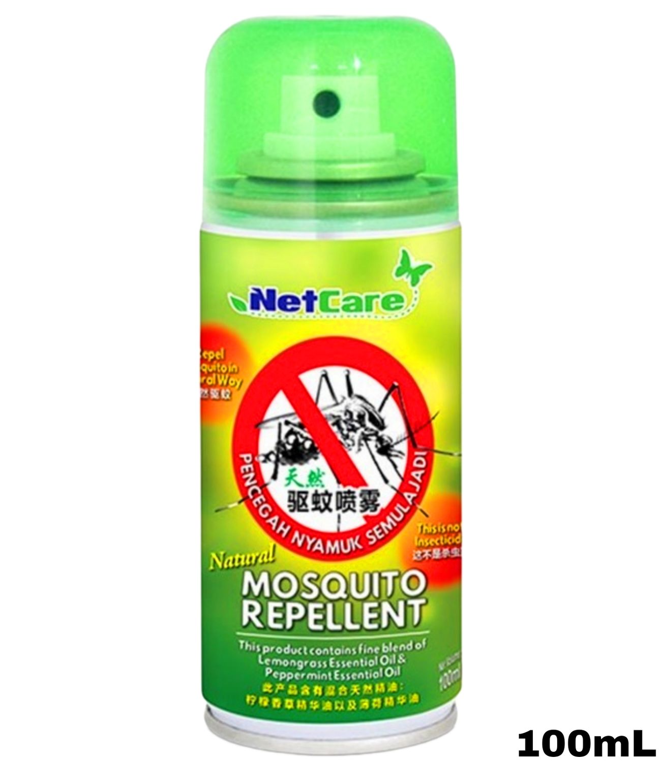 NetCare Natural Mosquito Repellent Spray 100mL